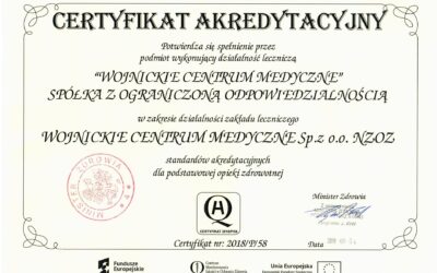 Certyfikat Akredytacyjny